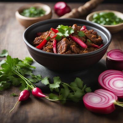 Bhutanese Spiced Pork with Radishes