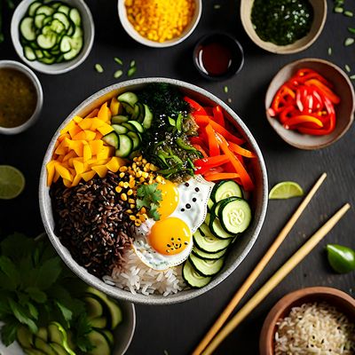 Brazilian-style Bibimbap