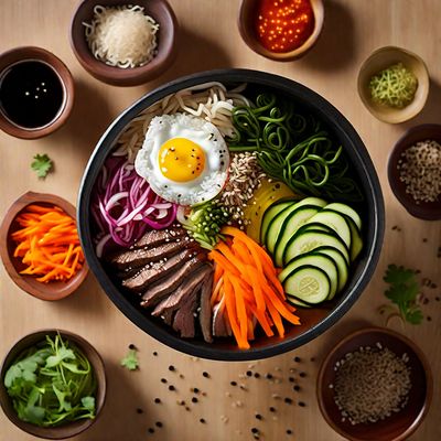 Chinese-style Bibimbap