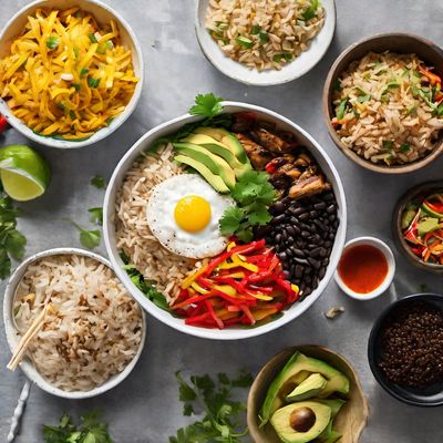 Cuban-style Bibimbap