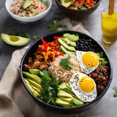 Cuban-style Bibimbap