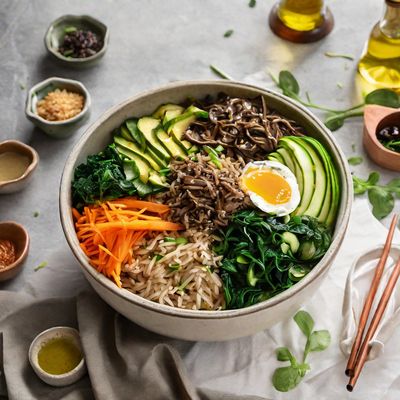 French-inspired Bibimbap