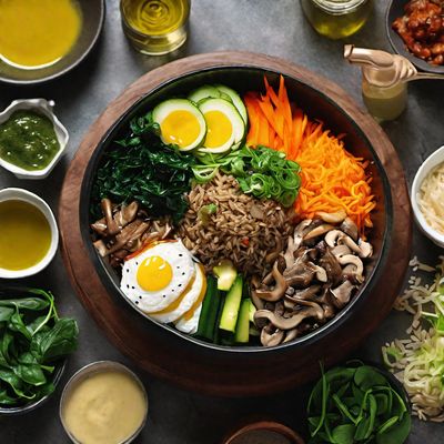 French-inspired Bibimbap