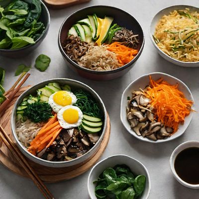 French-inspired Bibimbap