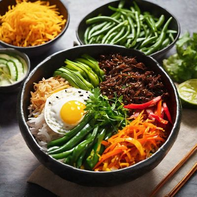 Indo-style Bibimbap