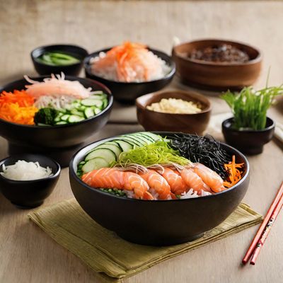 Japanese-style Bibimbap