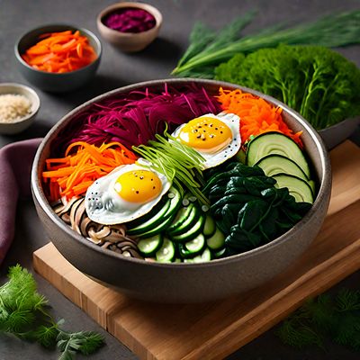 Latvian-style Bibimbap