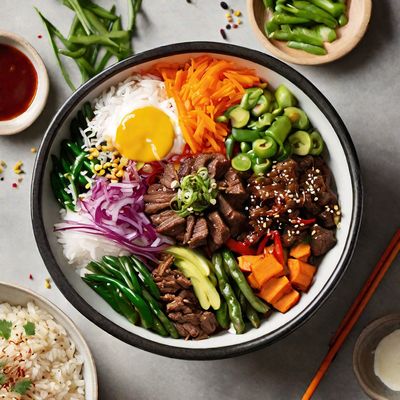 Peruvian-style Bibimbap