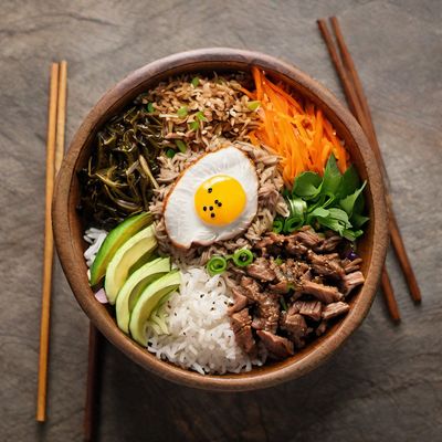 Puerto Rican Bibimbap