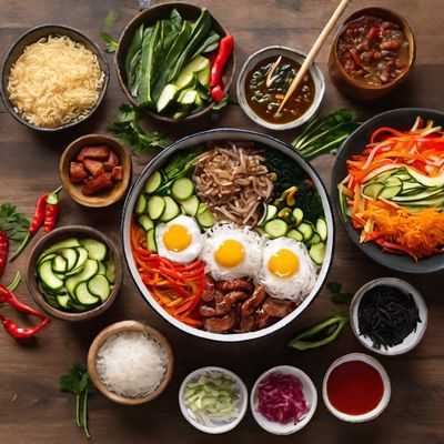 Spanish-style Bibimbap