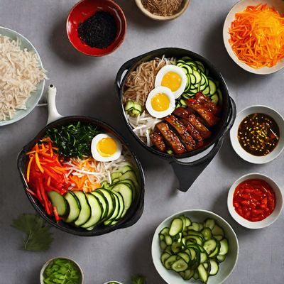 Spanish-style Bibimbap