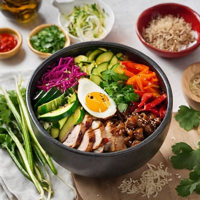 Spanish-style Bibimbap