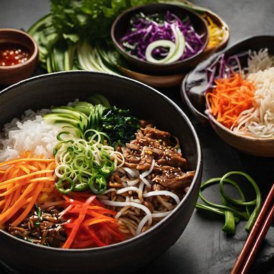 Thai-style Bibimbap