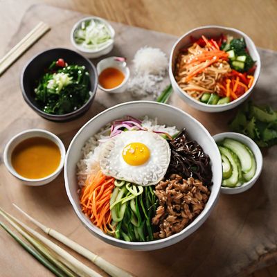 Thai-style Bibimbap