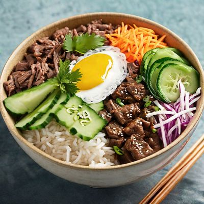 Vietnamese-style Bibimbap