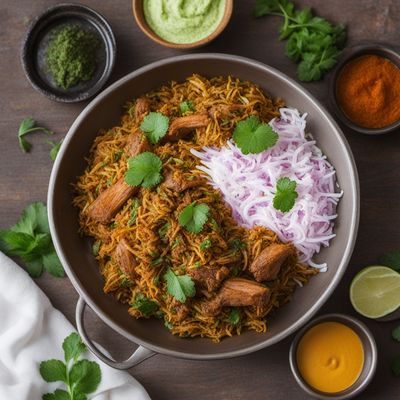 Bihari Gosht Dum Biryani