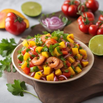 Binagoongan with Mango Salsa