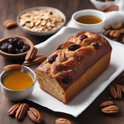 Bisciola - Italian Sweet Bread with Dried Fruits and Nuts