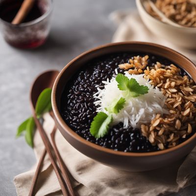 Black Sticky Rice Porridge