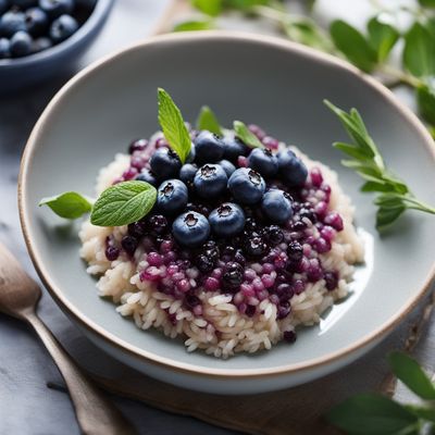 Blueberry Risotto