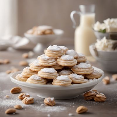 Bokkepootjes - Dutch Almond Meringue Cookies