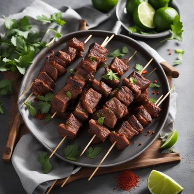 Bolivian-inspired Spiced Beef Skewers