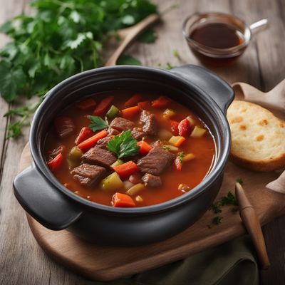 Bosnian Beef and Vegetable Soup