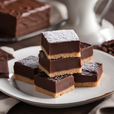 Bosnian Coconut Chocolate Squares