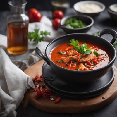 Bosnian-style Spicy Fish Soup