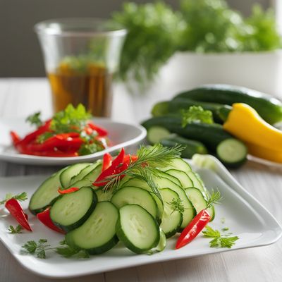 Bostongurka - Swedish Pickled Cucumber Salad