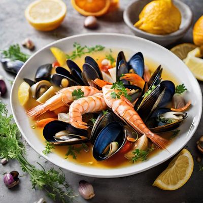 Molecular Gastronomy Bouillabaisse