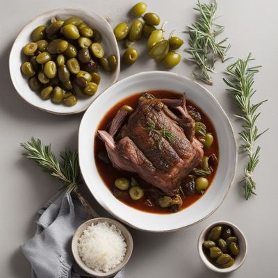 Braised Lamb with Olives