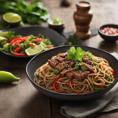 Brazilian-Style Tororo Soba