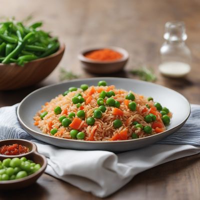 British-style Rice and Vegetables