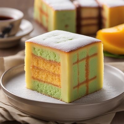 Bruneian Battenberg Cake