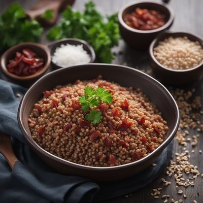 Buckwheat Groats with Crispy Bacon Bits