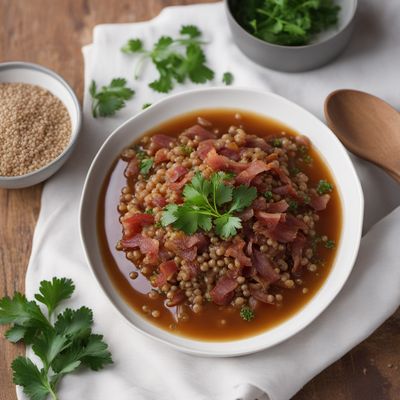 Buckwheat with Crispy Bacon Bits