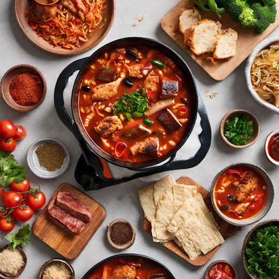 Budae Jjigae - Brazilian Style