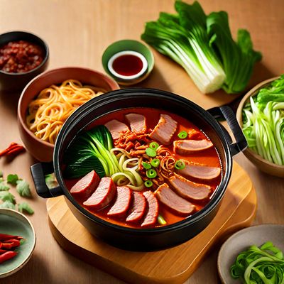 Chinese-style Budae Jjigae