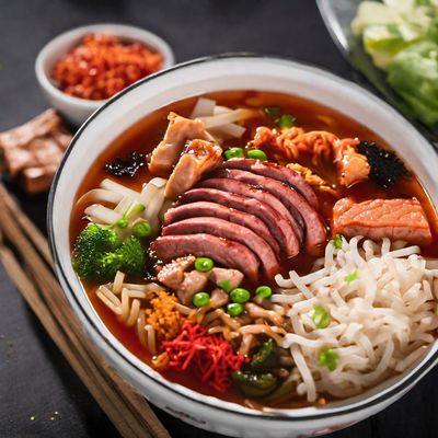 Budae Jjigae with a Molecular Twist