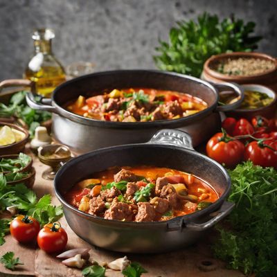 Moroccan-style Budae Jjigae