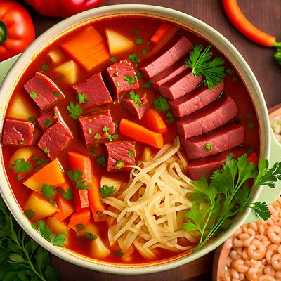 Budae Jjigae - Russian Style