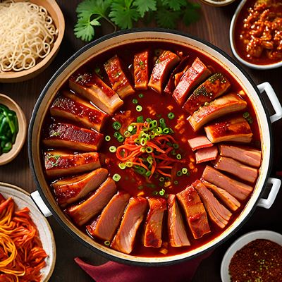 Sichuan-style Budae Jjigae