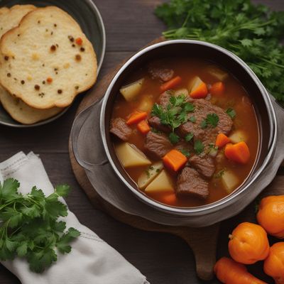 Bukharan Jewish Toyga Soup