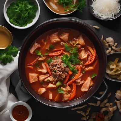 Bulgarian Kimchi Jjigae