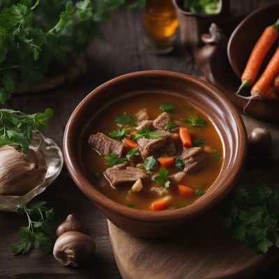 Bulgarian Tripe Soup