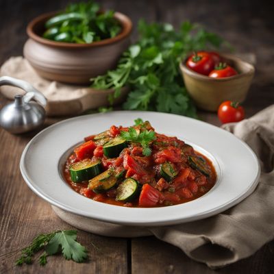 Bulgarian Vegetable Stew with a Twist