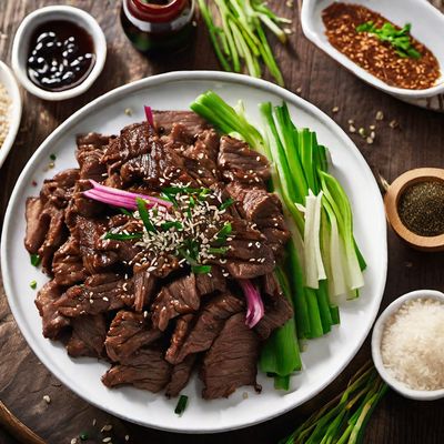 Bulgogi Bavarian Style