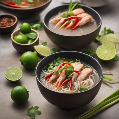 Bún ốc with Lemongrass and Chili Broth