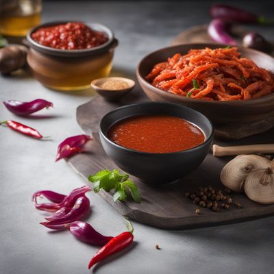 Buñelos Uhang with Spicy Vinegar Dip